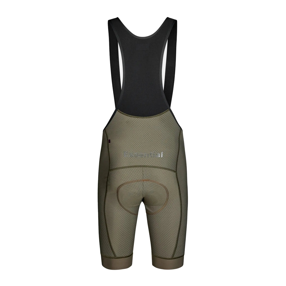 PAS NORMAL STUDIOS Essential Bib Shorts - Olive Green