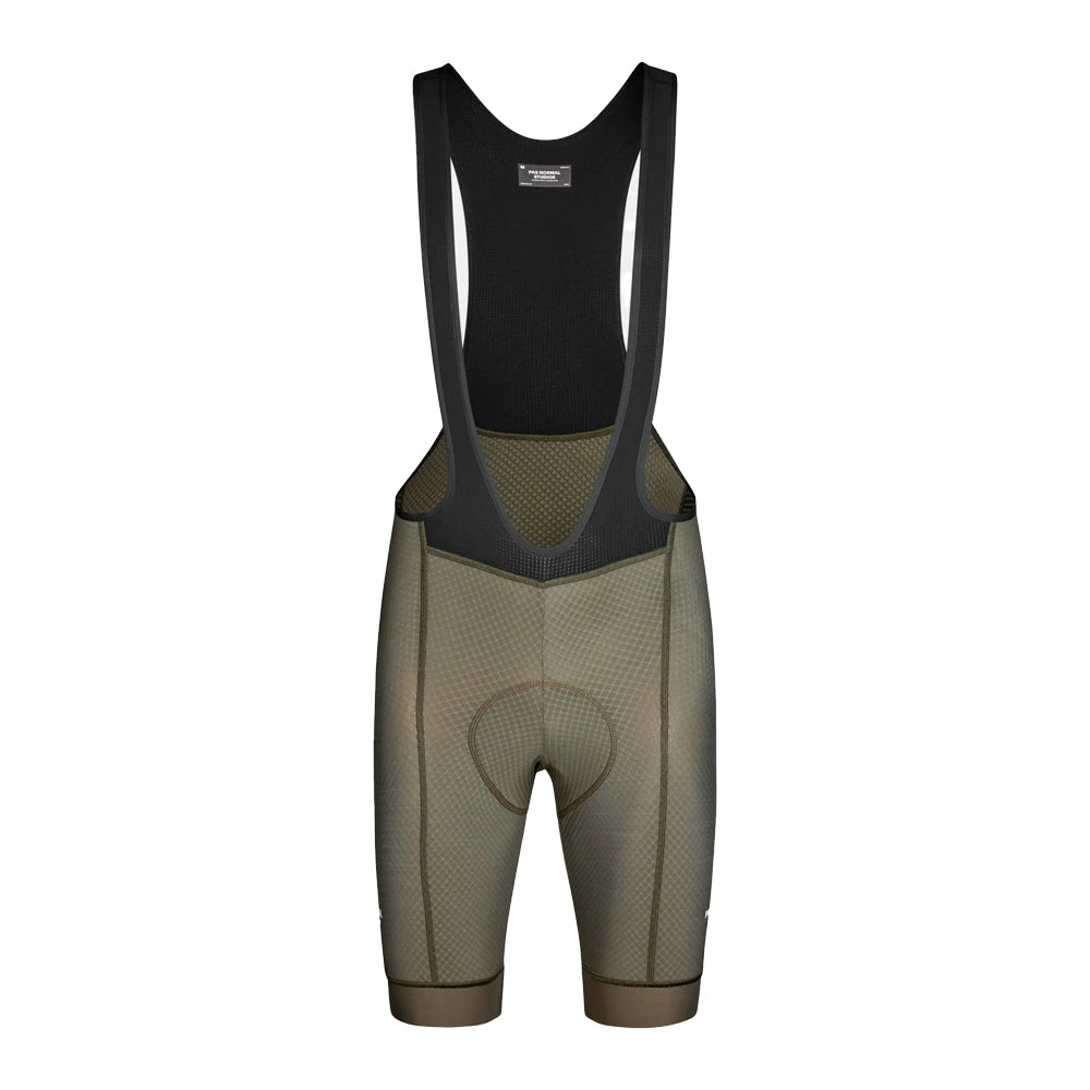 PAS NORMAL STUDIOS Essential Bib Shorts - Olive Green