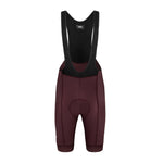 PAS NORMAL STUDIOS Essential Bibs Shorts SS23 - Burgundy