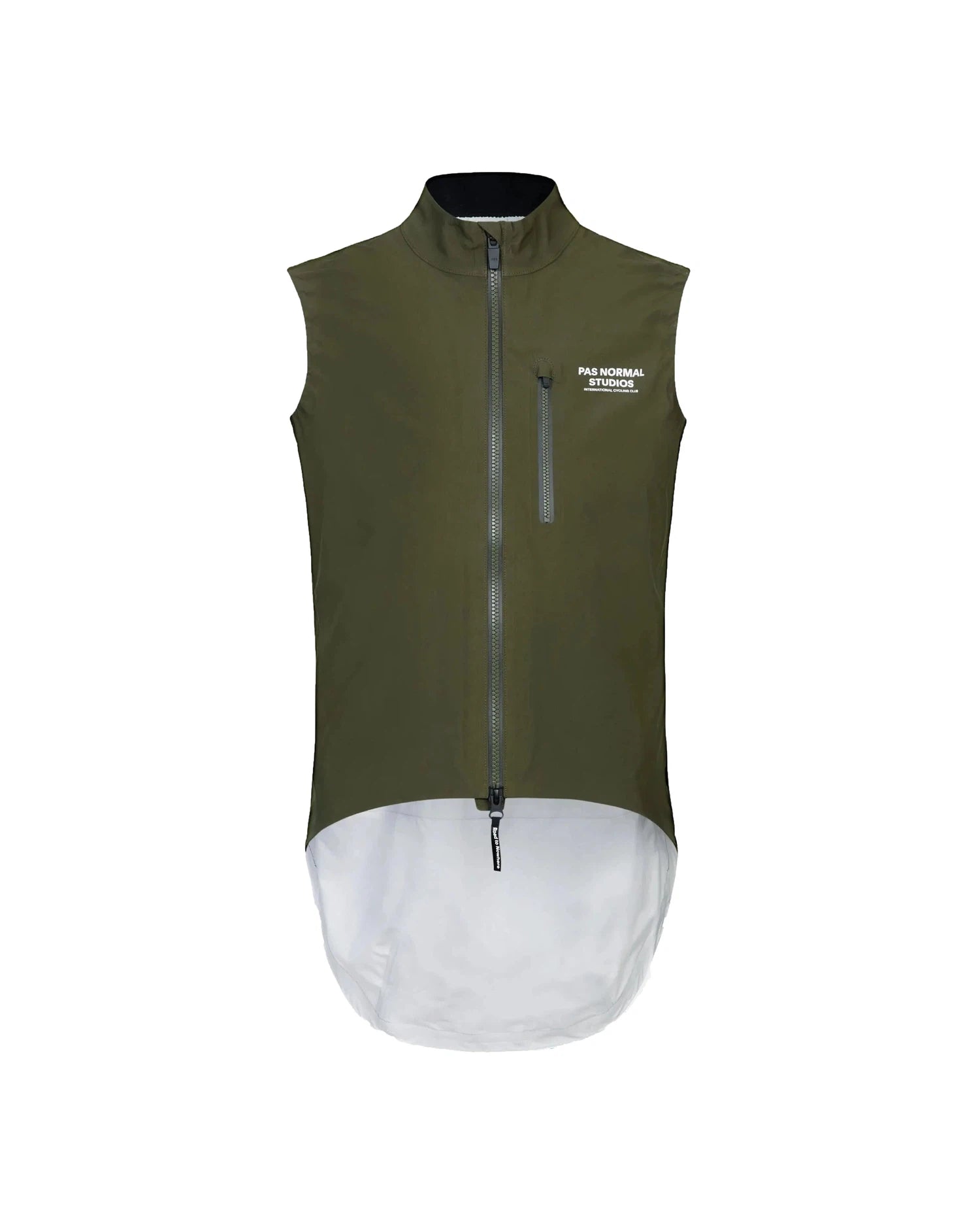 PAS NORMAL STUDIOS Essential Shield Gilet - Olive