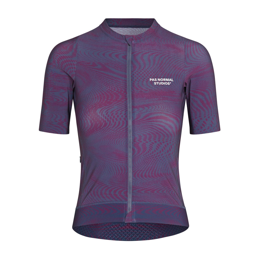 PAS NORMAL STUDIOS Essential Women Jersey SS23 - Dark Purple Psych