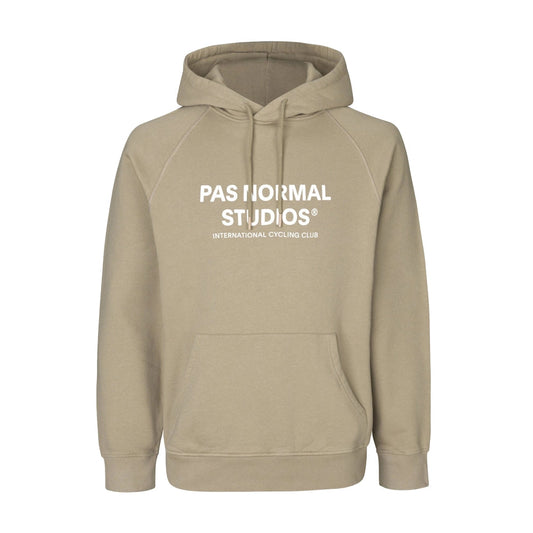 PAS NORMAL STUDIOS Logo Hoodie - Beige