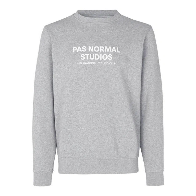 PAS NORMAL STUDIOS Logo Sweatshirt - Grey