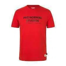 PAS NORMAL STUDIOS Logo TShirt Short Sleeve - Red