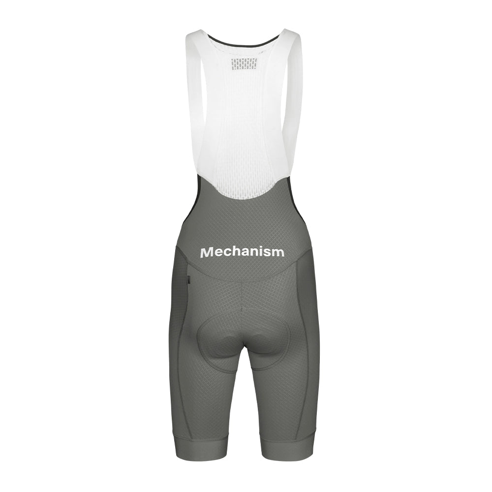 PAS NORMAL STUDIOS Mechanism Bib Shorts SS24 - Medium Grey