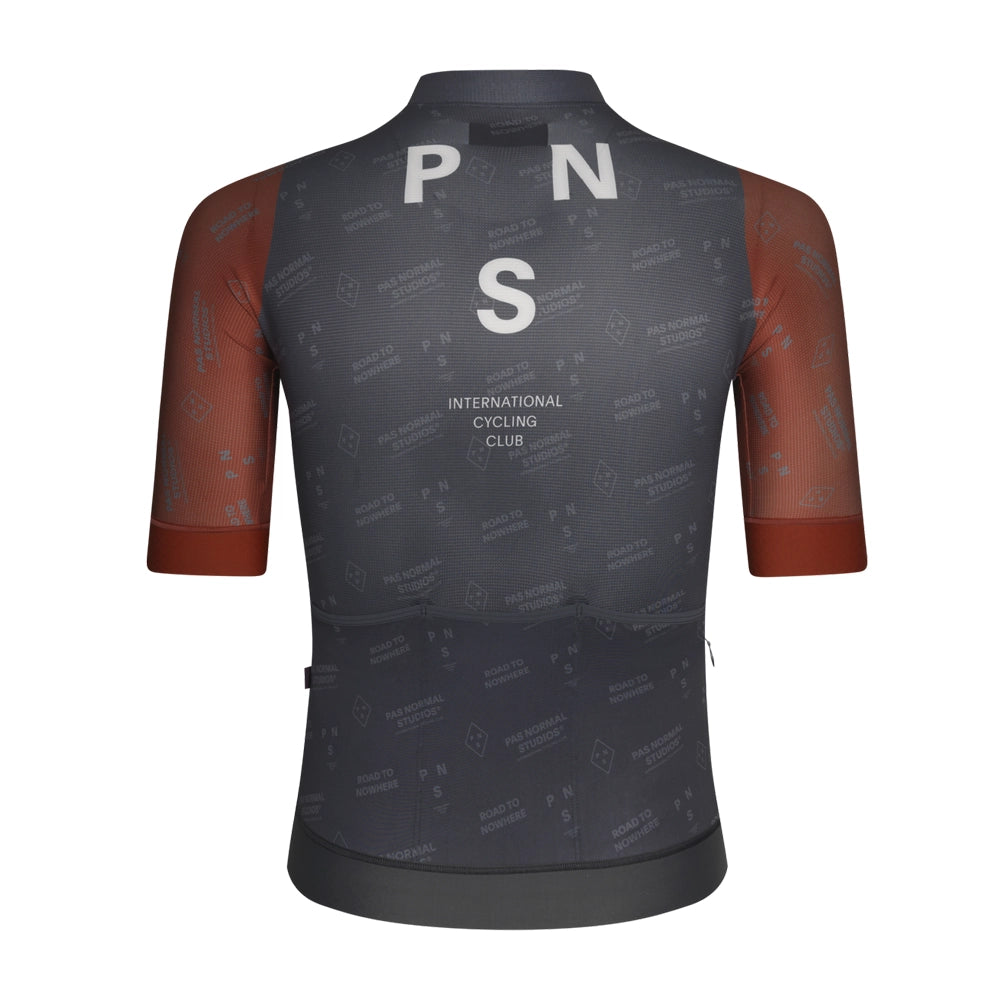 PAS NORMAL STUDIOS Mechanism Late Drop Jersey SS23 - Black Contrast