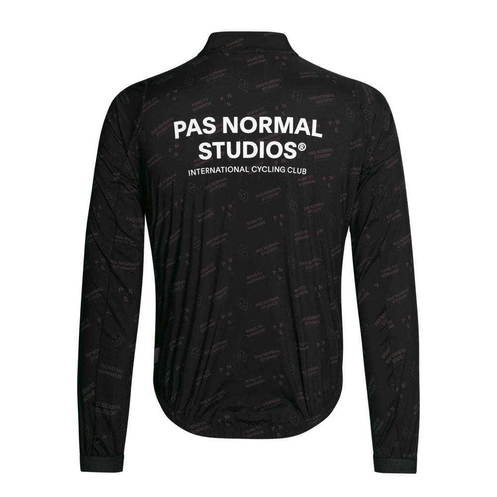 PAS NORMAL STUDIOS Mechanism Late Drop Stow Away Jacket SS23 - Black Contrast