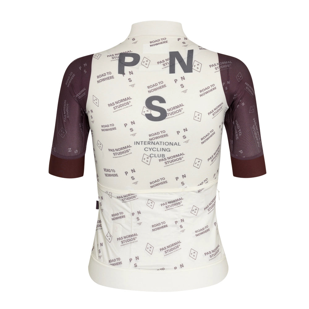 PAS NORMAL STUDIOS Mechanism Late Drop Women Jersey SS23 - Off White Contrast