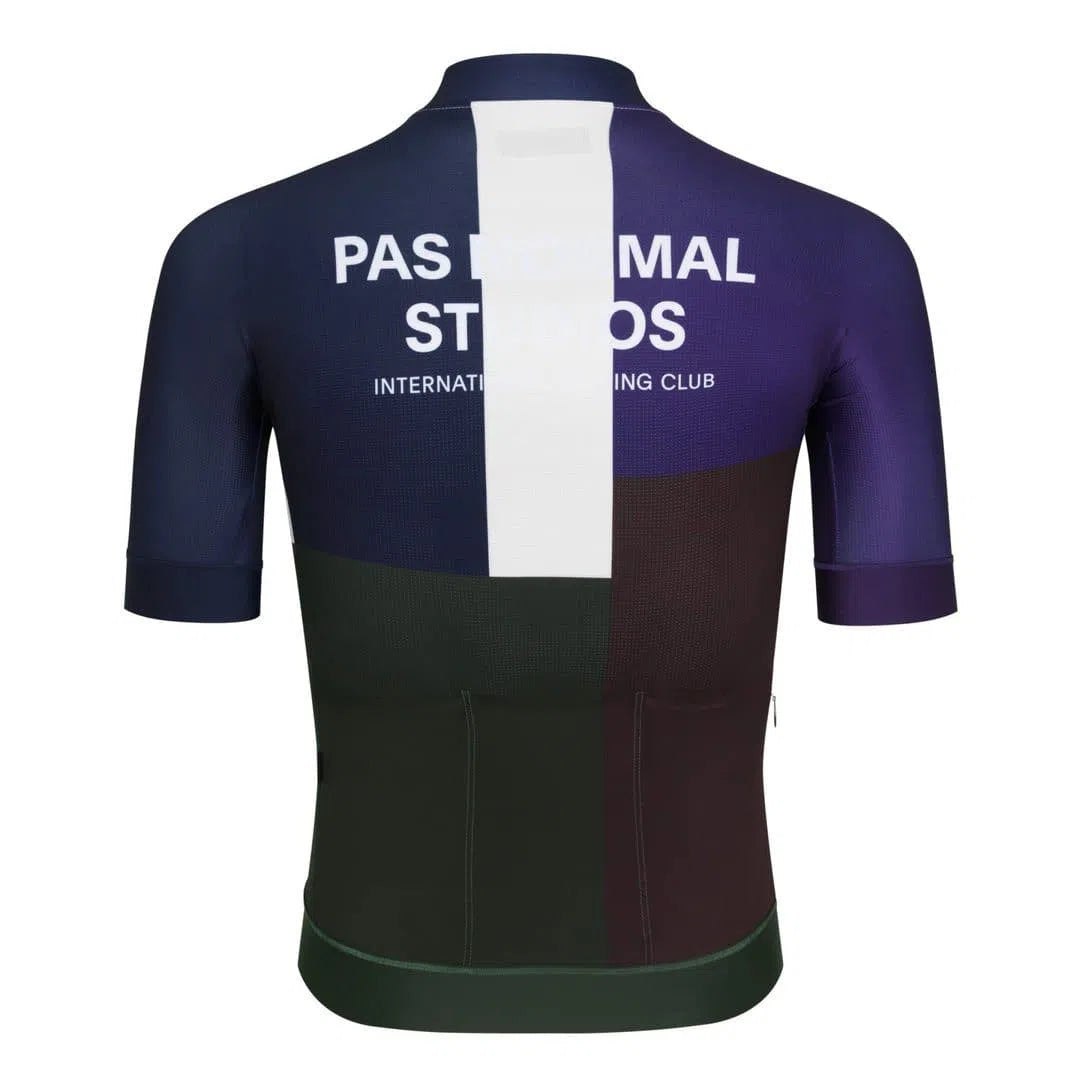 PAS NORMAL STUDIOS Mechanism Limited Jersey - Block Navy