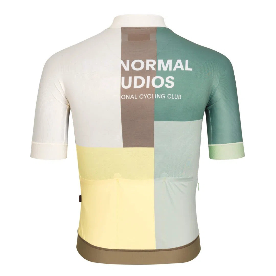 PAS NORMAL STUDIOS Mechanism Limited Jersey - Block Off-White