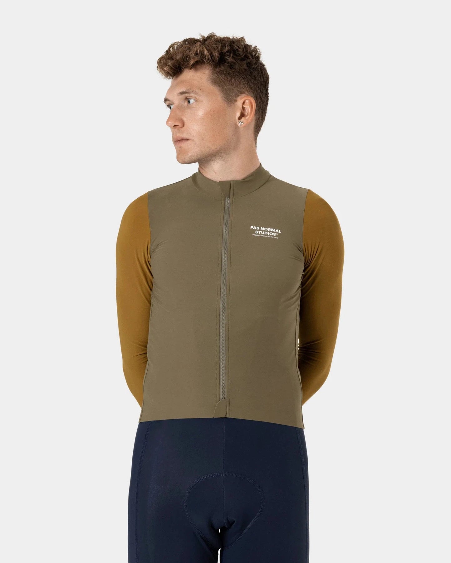 PAS NORMAL STUDIOS Mechanism Long Sleeve Jersey AW23 - Brown Olive