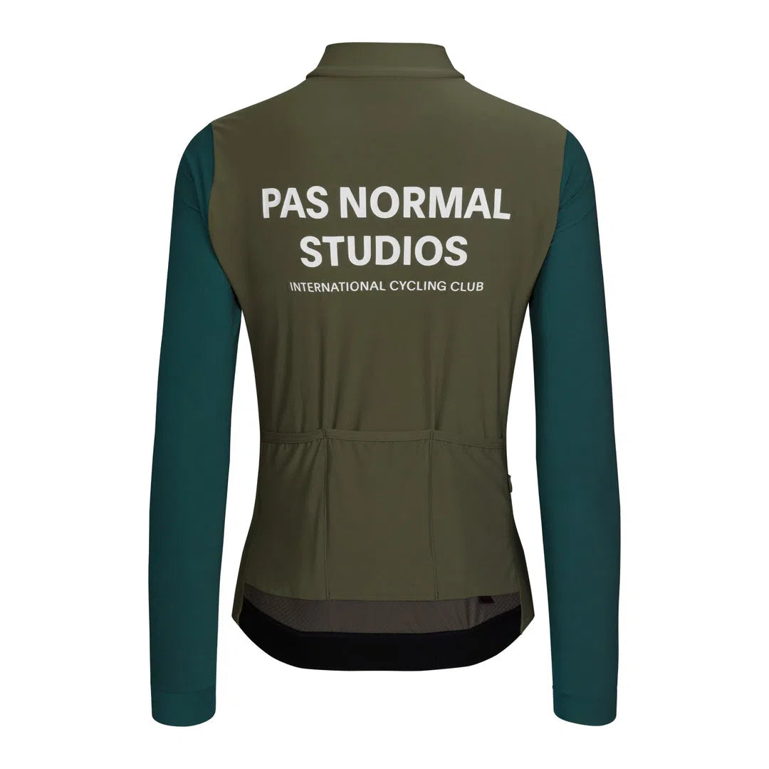 PAS NORMAL STUDIOS Mechanism Long Sleeve Women Jersey - Olive