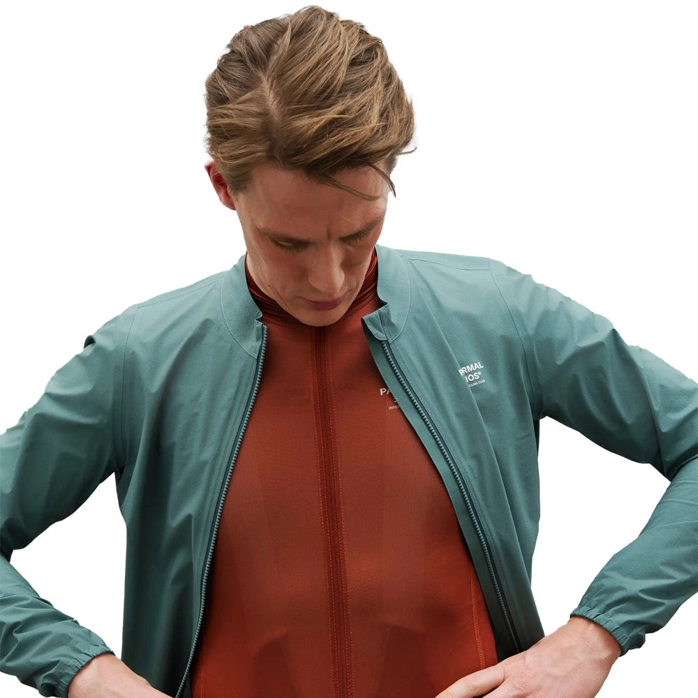 PAS NORMAL STUDIOS Mechanism Pertex Rain Jacket - Dusty Teal