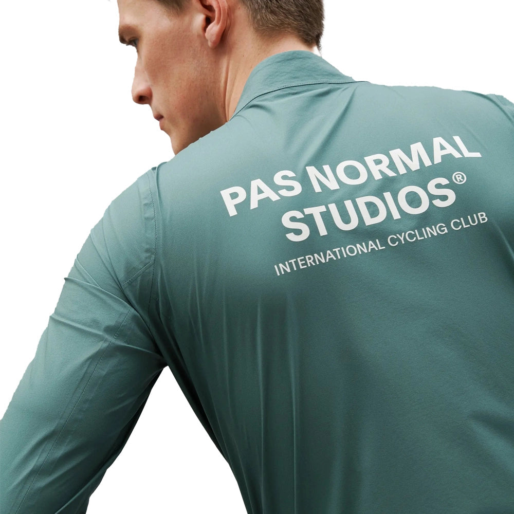 PAS NORMAL STUDIOS Mechanism Pertex Rain Jacket - Dusty Teal