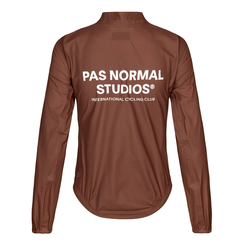 PAS NORMAL STUDIOS Mechanism Pertex Rain Jacket Women - Dark Brown