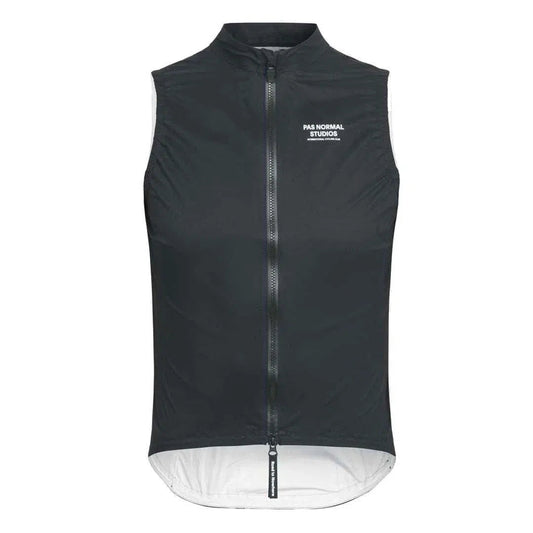 PAS NORMAL STUDIOS Mechanism Rain Gilet AW23 - Black