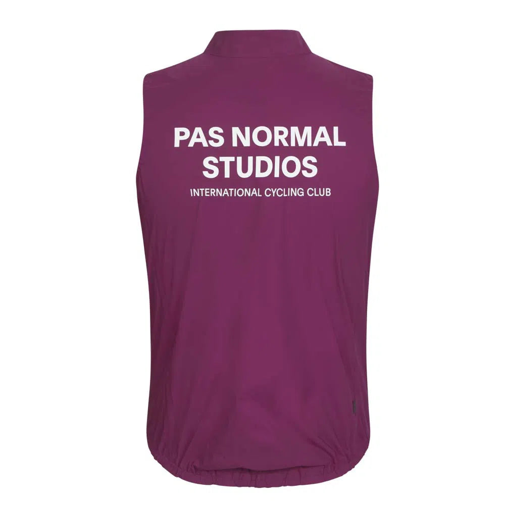 PAS NORMAL STUDIOS Mechanism Rain Gilet - Magenta