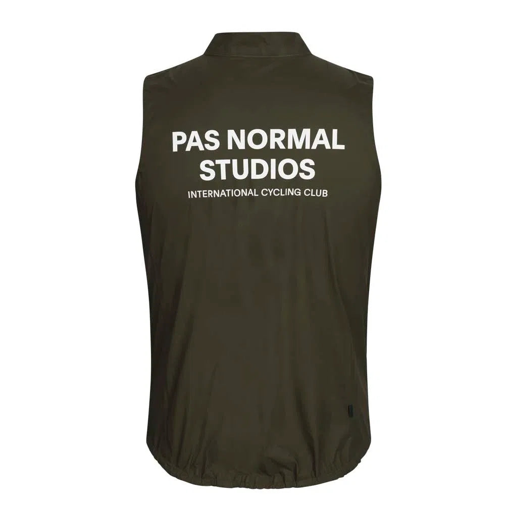 PAS NORMAL STUDIOS Mechanism Rain Gilet - Olive