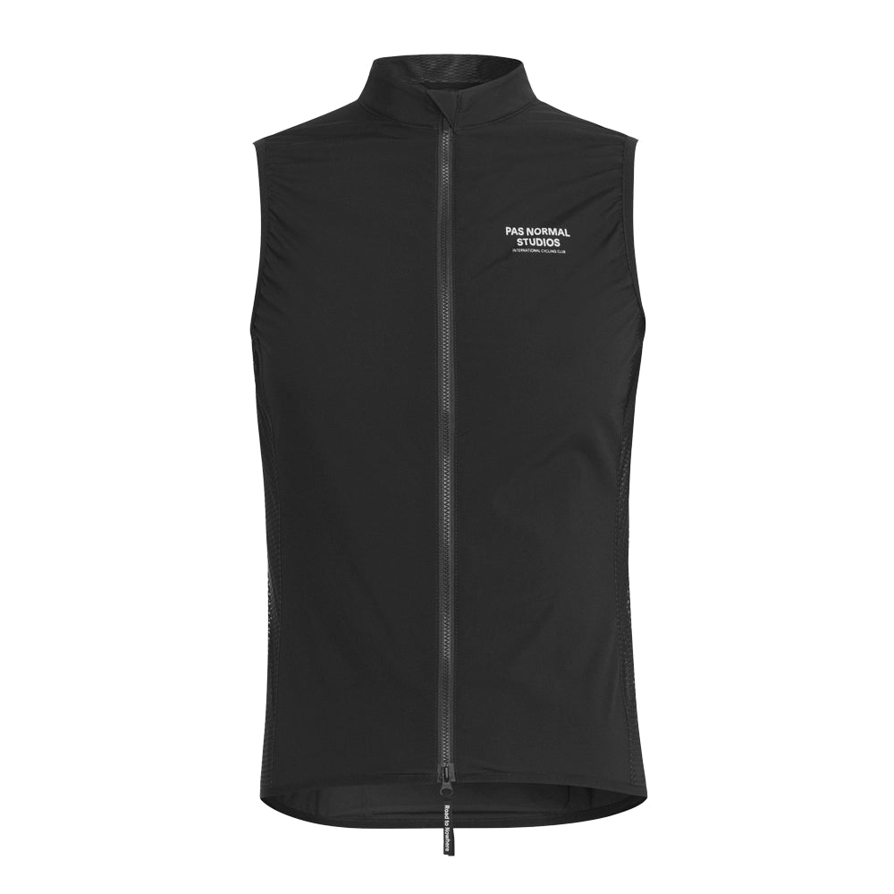 PAS NORMAL STUDIOS Mechanism Stow Away Gilet AW23 - Black