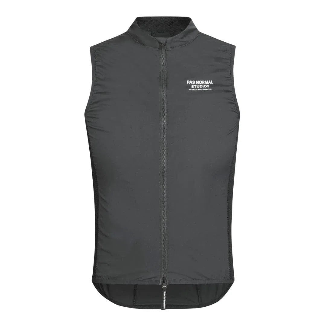 PAS NORMAL STUDIOS Mechanism Stow Away Gilet AW23 - Dark Grey