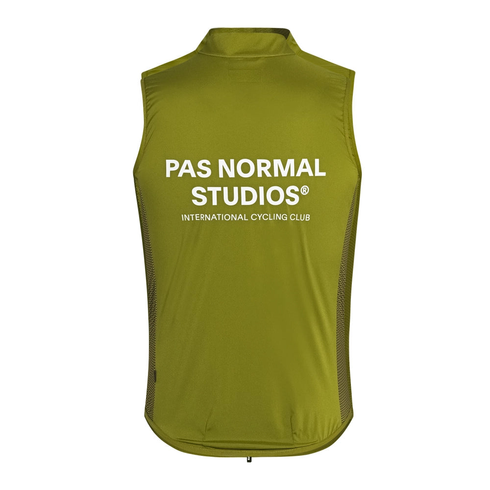 PAS NORMAL STUDIOS Mechanism Stow Away Gilet AW23 - Deep Green