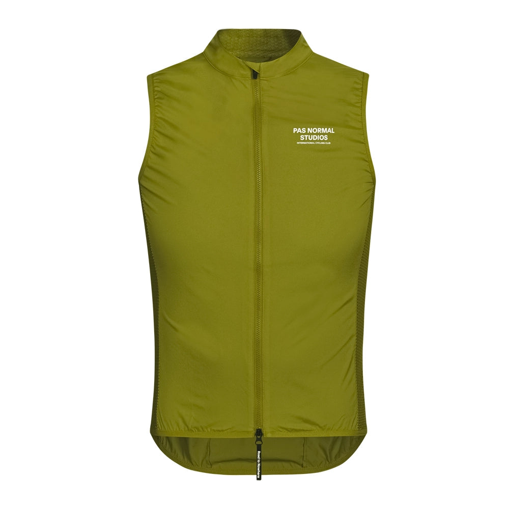 PAS NORMAL STUDIOS Mechanism Stow Away Gilet AW23 - Deep Green