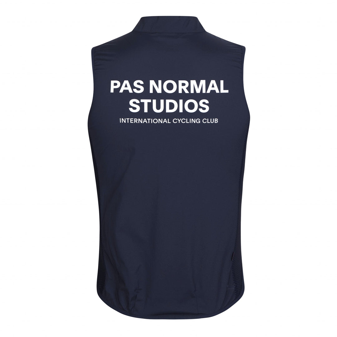 PAS NORMAL STUDIOS Mechanism Stow Away Gilet - Navy