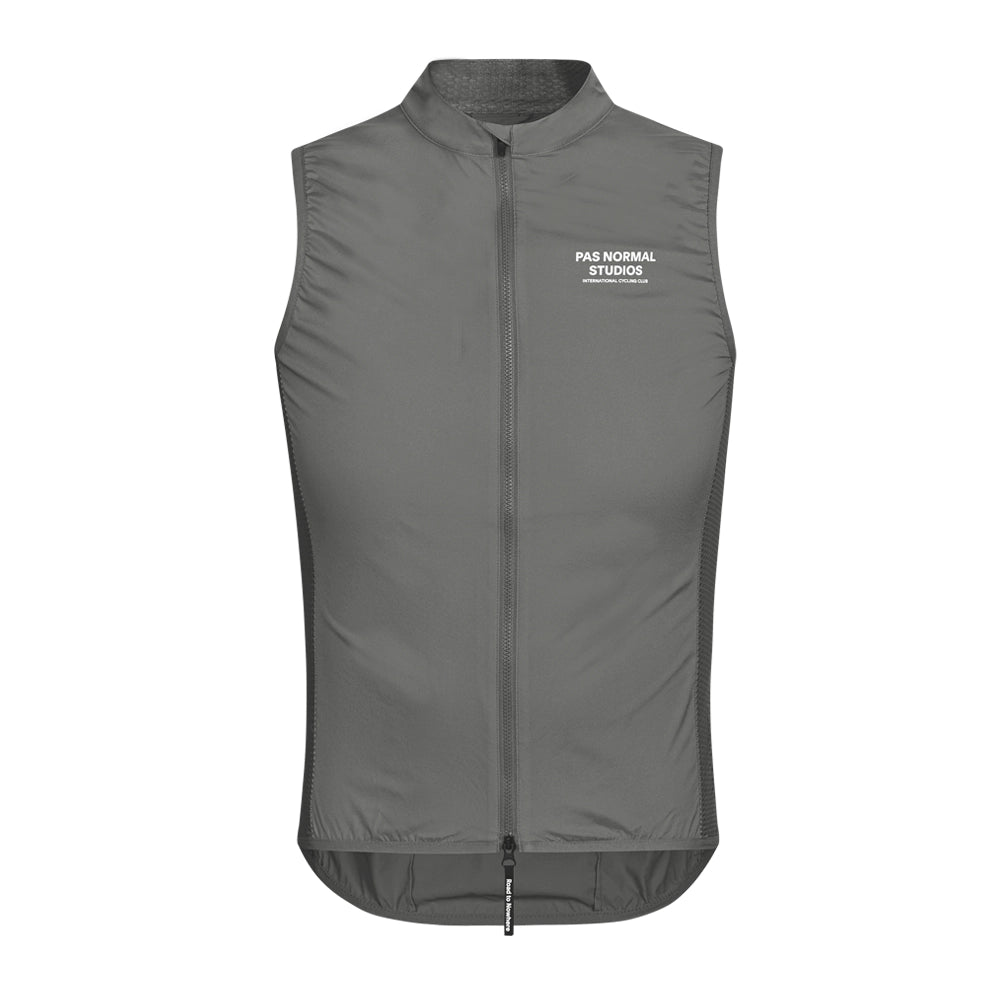 PAS NORMAL STUDIOS Mechanism Stow Away Gilet SS23 - Medium Grey