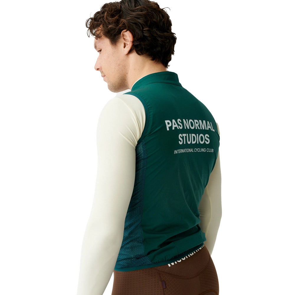 PAS NORMAL STUDIOS Mechanism Stow Away Gilet - Teal