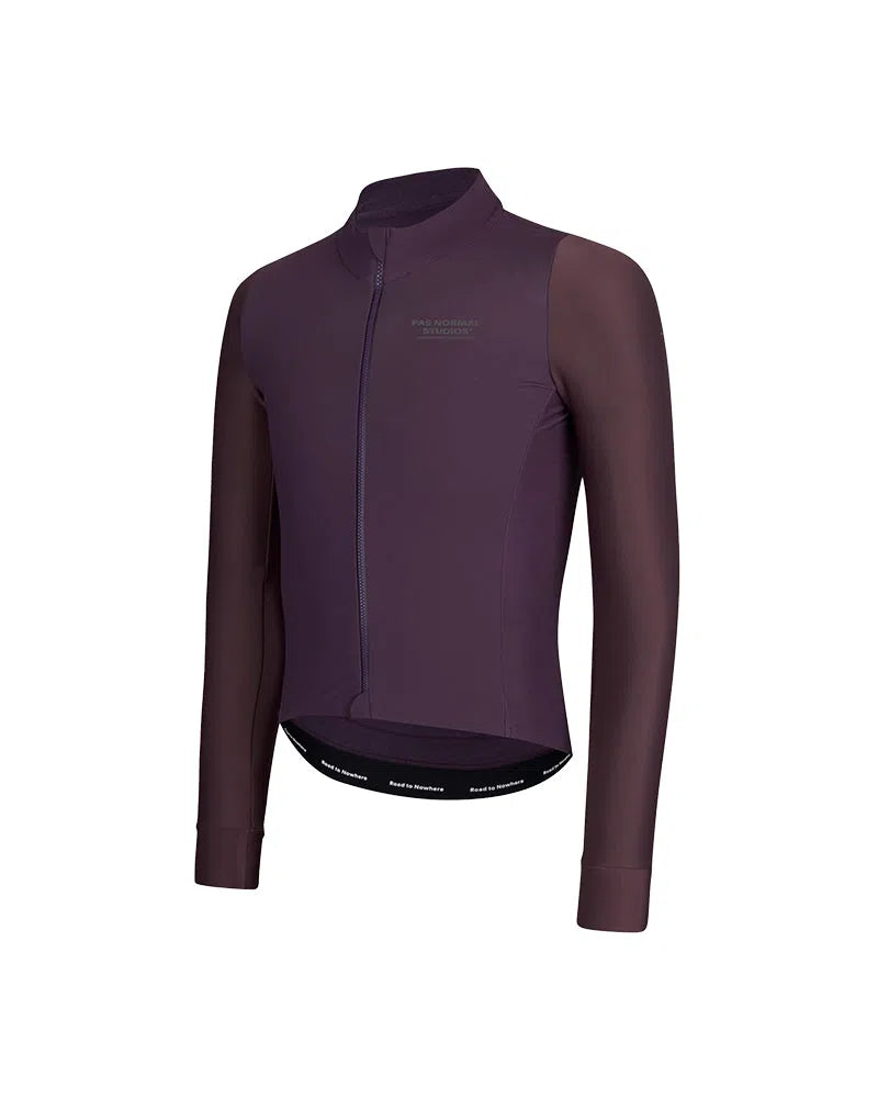 PAS NORMAL STUDIOS Mechanism Thermal LS Jersey AW23 - Bordeaux