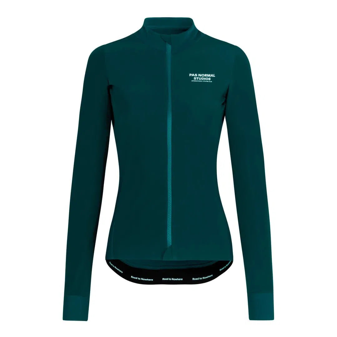 PAS NORMAL STUDIOS Mechanism Thermal LS Women Jersey - Teal