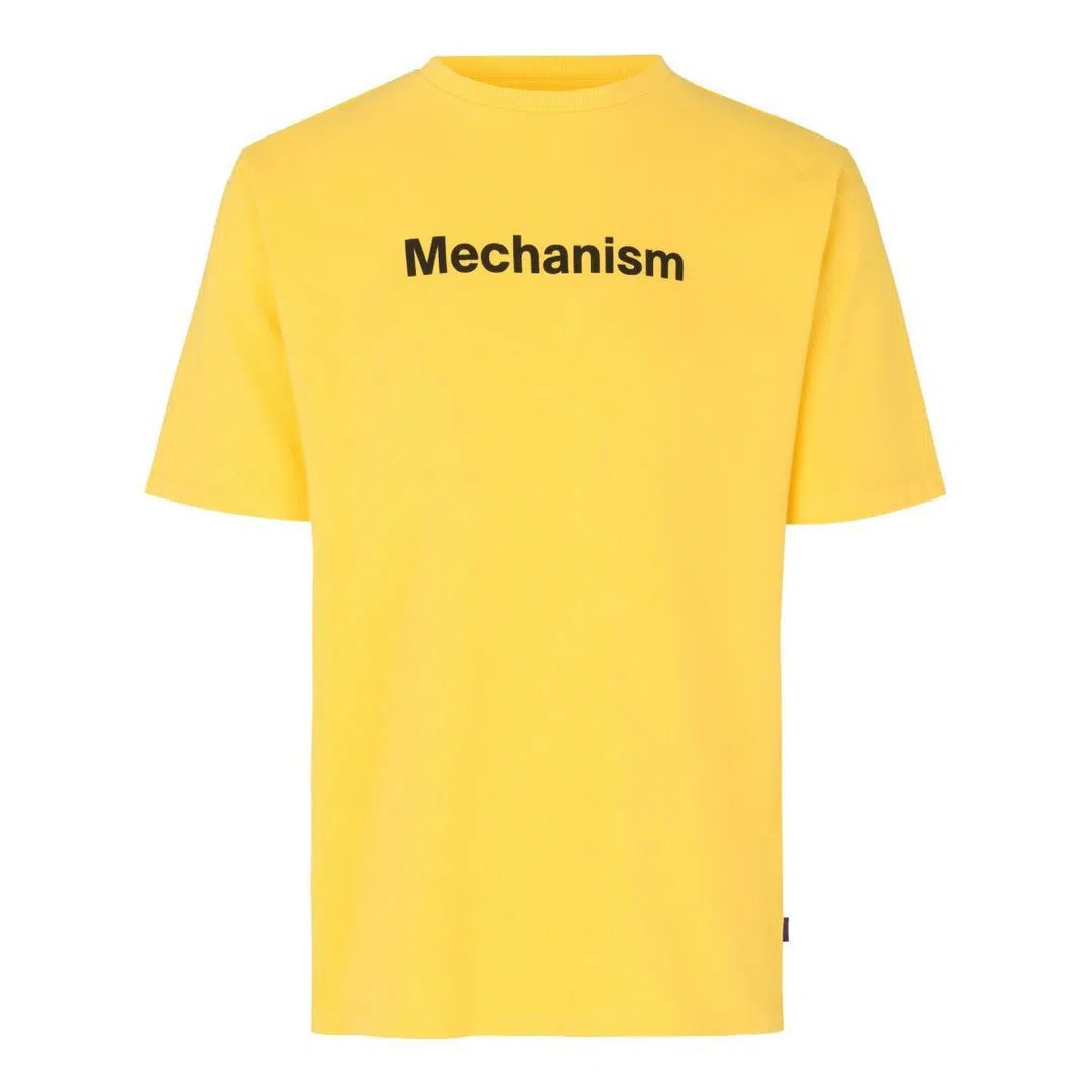 PAS NORMAL STUDIOS Mechanism TShirt Short Sleeve - Yellow