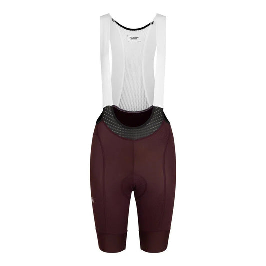 PAS NORMAL STUDIOS Mechanism Women Bib Short - Dark Red