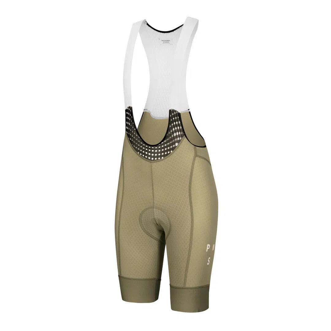 PAS NORMAL STUDIOS Mechanism Women Bib Shorts - Light Olive