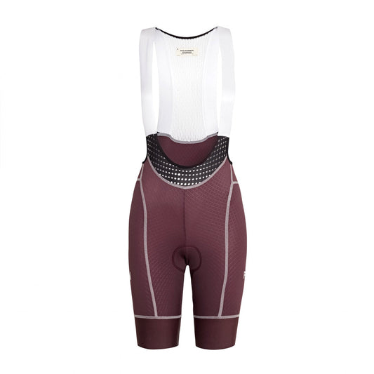 PAS NORMAL STUDIOS Mechanism Women Bib Shorts SS23 - Light Burgundy