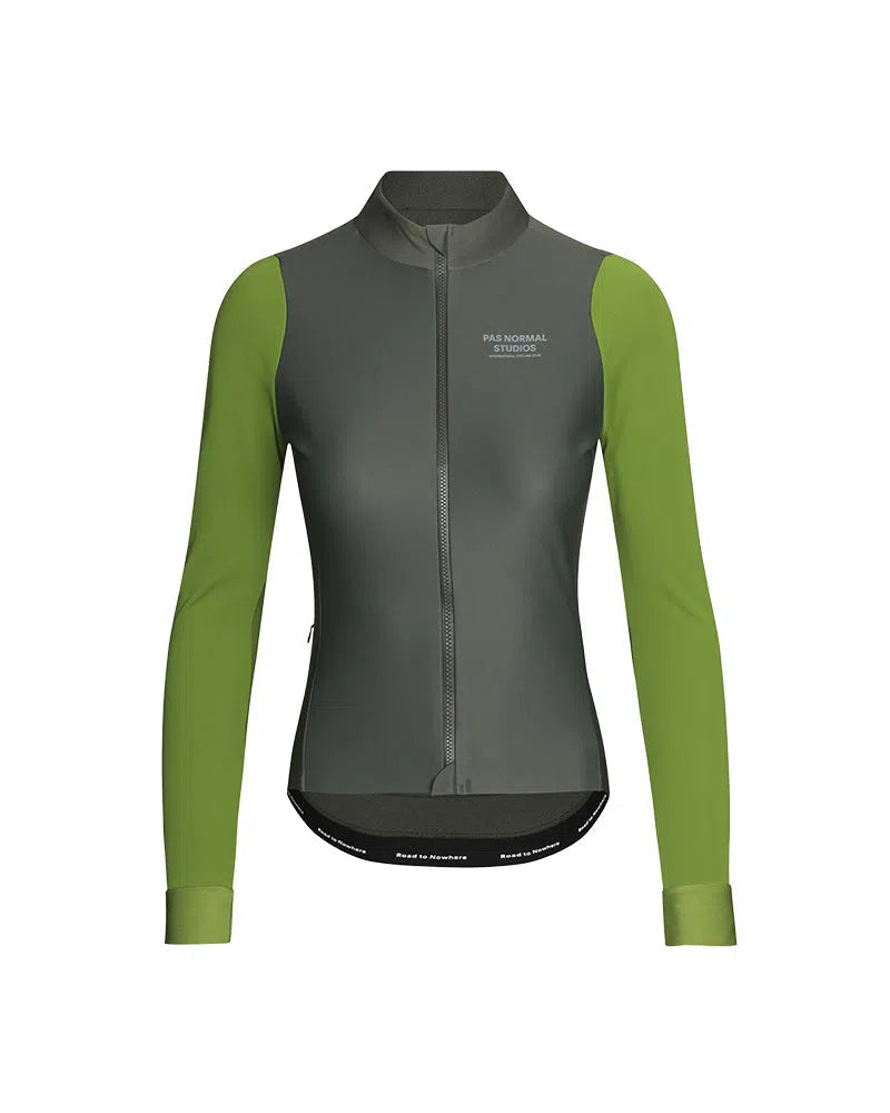 PAS NORMAL STUDIOS Mechanism Women Thermal Long Sleeve Jersey AW22 - Ivy Green