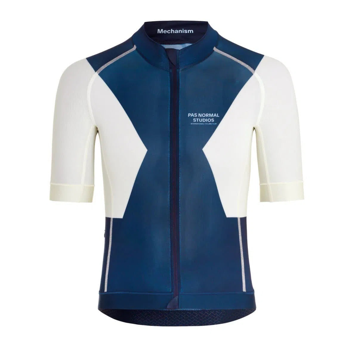 PAS NORMAL STUDIOS Midsommer Mechanism Jersey - Navy Off White Default Velodrom Barcelona 