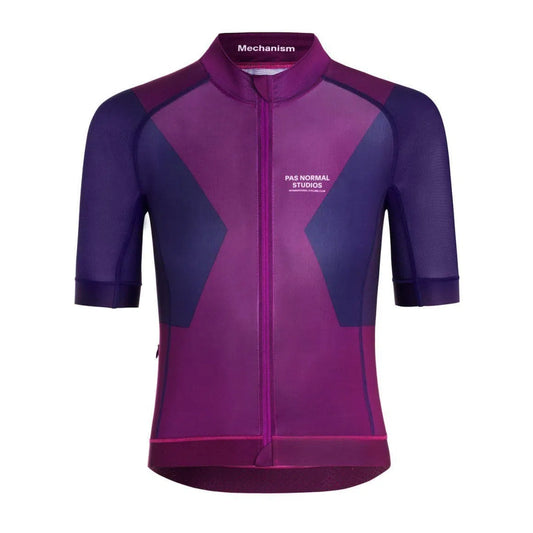 PAS NORMAL STUDIOS Midsommer Mechanism Jersey - Purple Default Velodrom Barcelona 