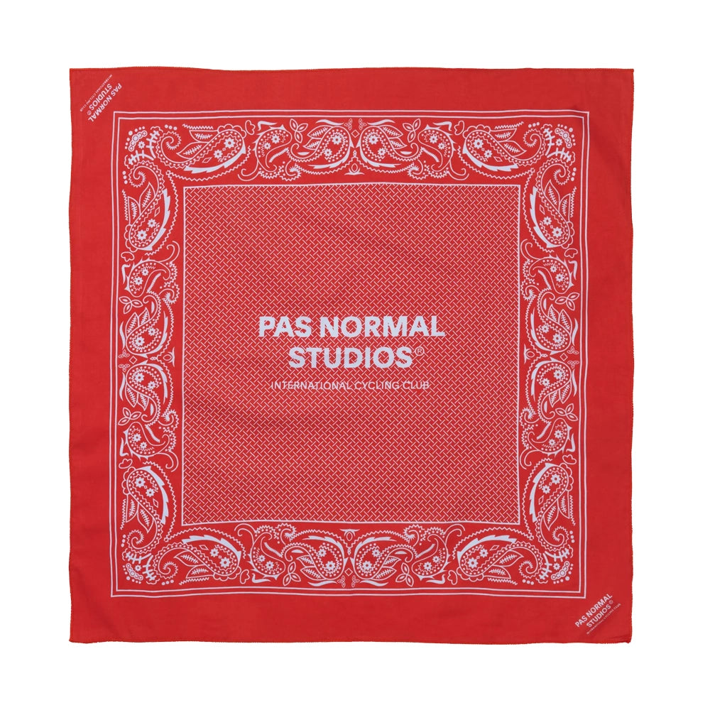 PAS NORMAL STUDIOS Off Race Bandana - Deep Red