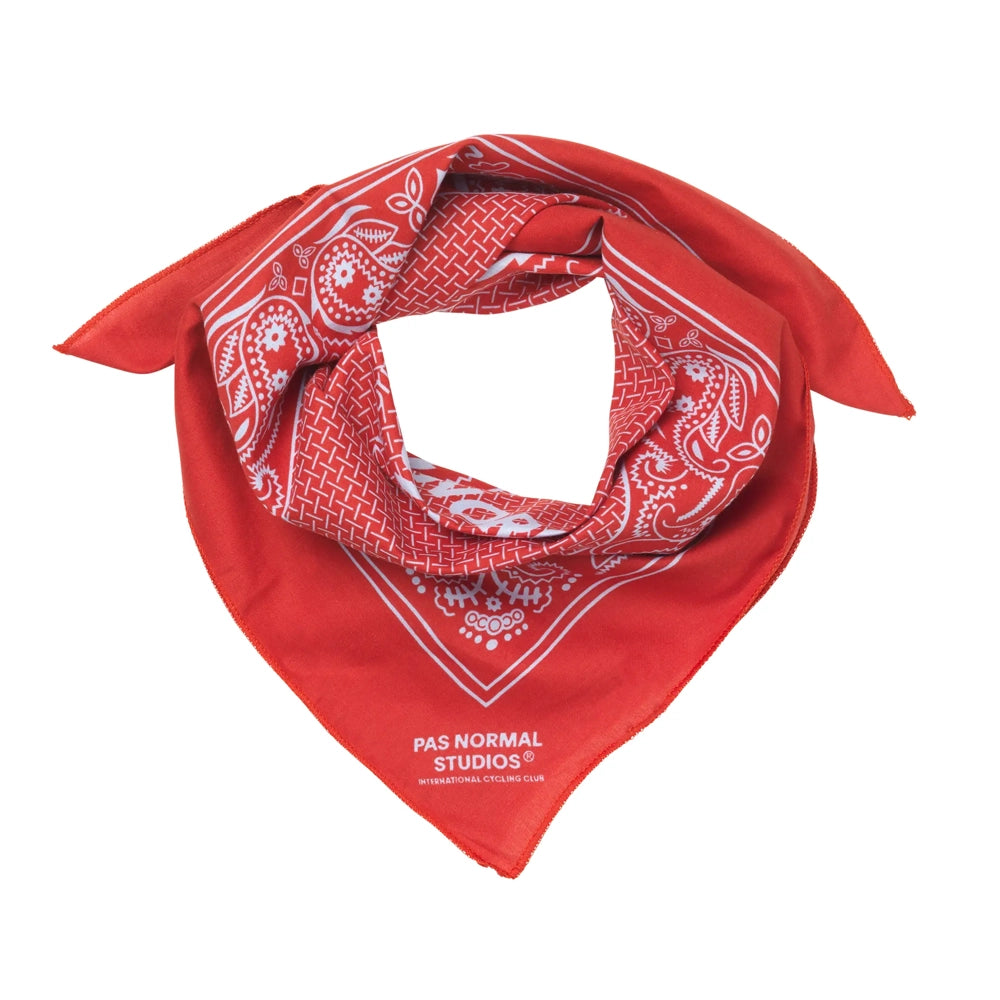 PAS NORMAL STUDIOS Off Race Bandana - Deep Red