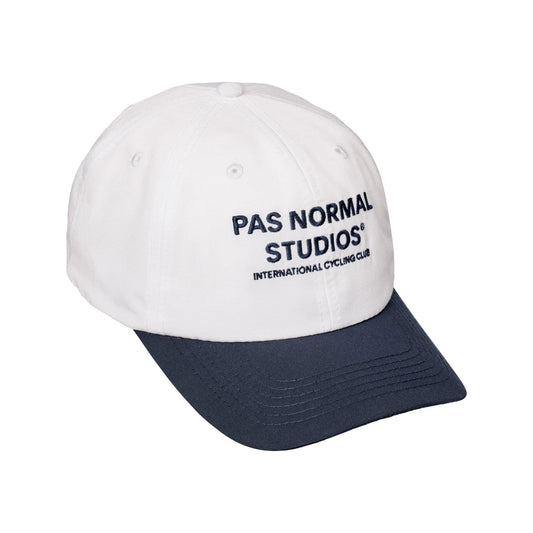 PAS NORMAL STUDIOS Off Race Cap -Off White/Navy