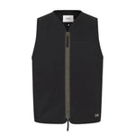 PAS NORMAL STUDIOS Off Race Cottton Twill Vest - Black