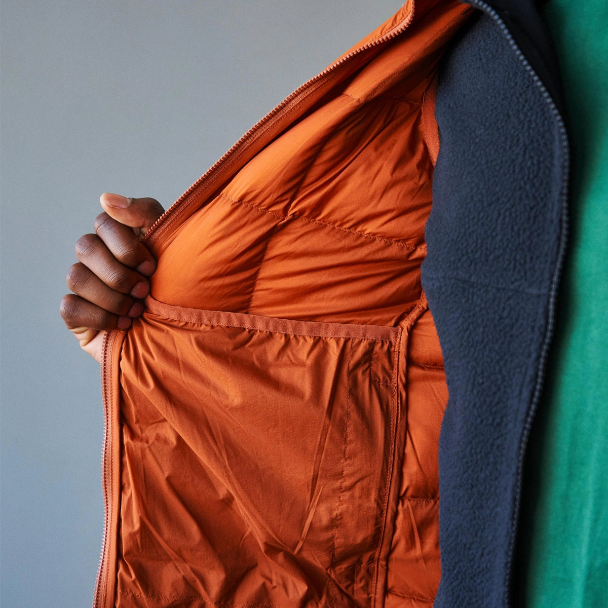 PAS NORMAL STUDIOS Off Race Down Vest - Copper Orange