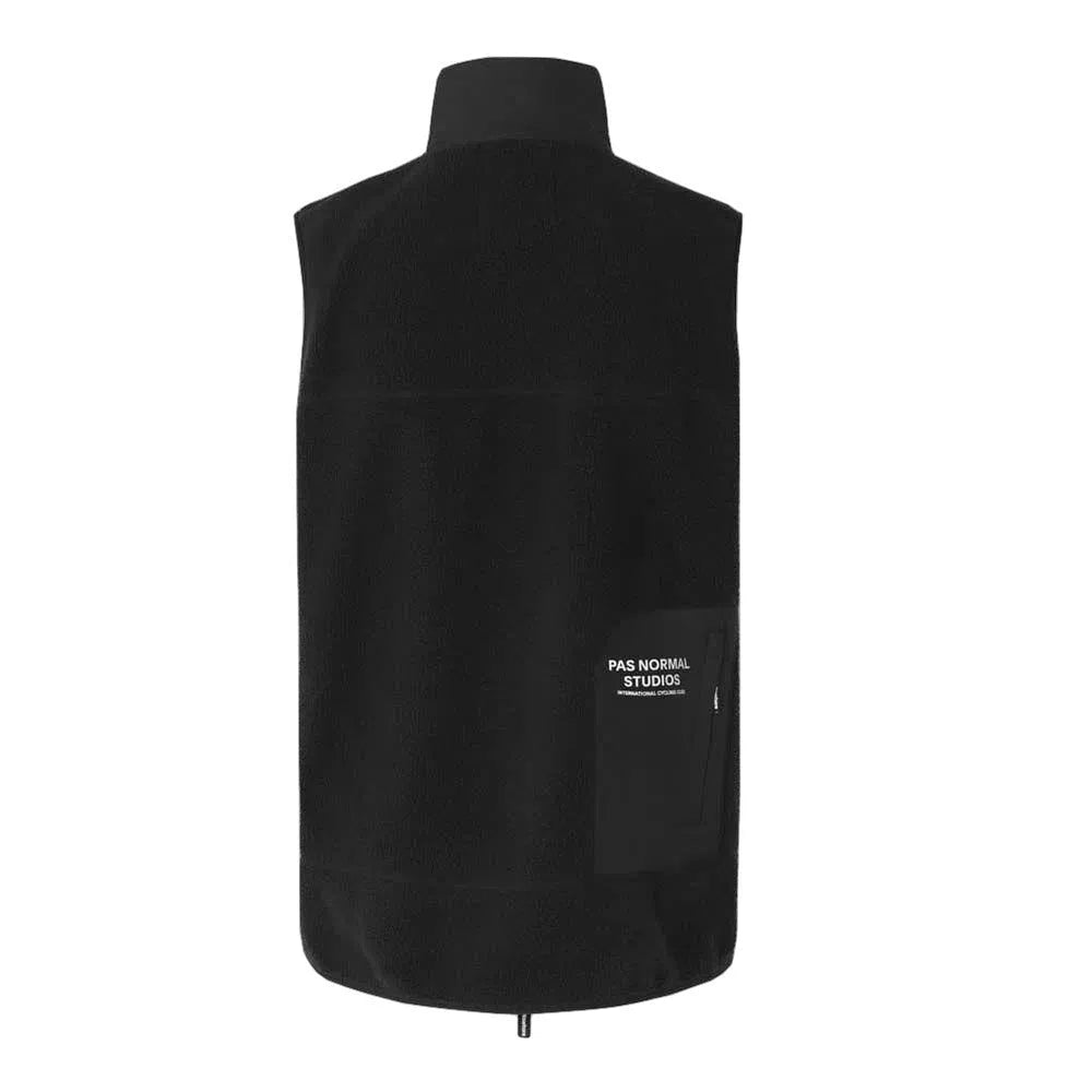 PAS NORMAL STUDIOS Off Race Fleece Gilet - Black