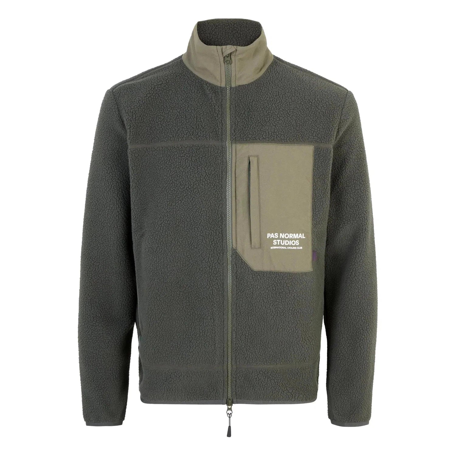 PAS NORMAL STUDIOS Off Race Fleece Jacket - Dark Olive