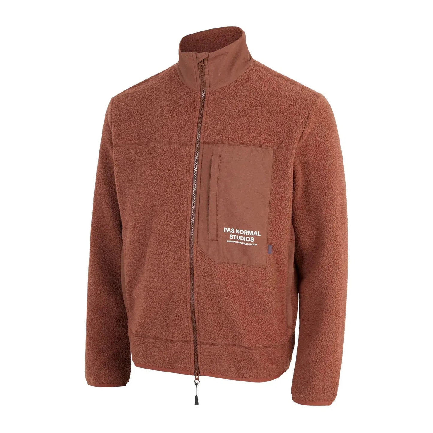 PAS NORMAL STUDIOS Off Race Fleece Jacket - Rust