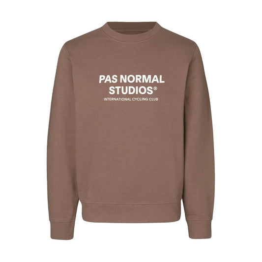 PAS NORMAL STUDIOS Off Race Logo Sweatshirt - Clay