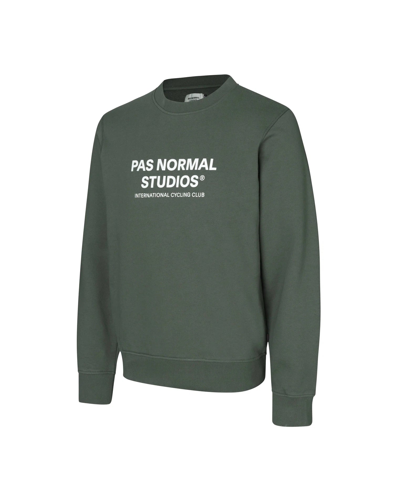 PAS NORMAL STUDIOS Off Race Logo Sweatshirt - Olive