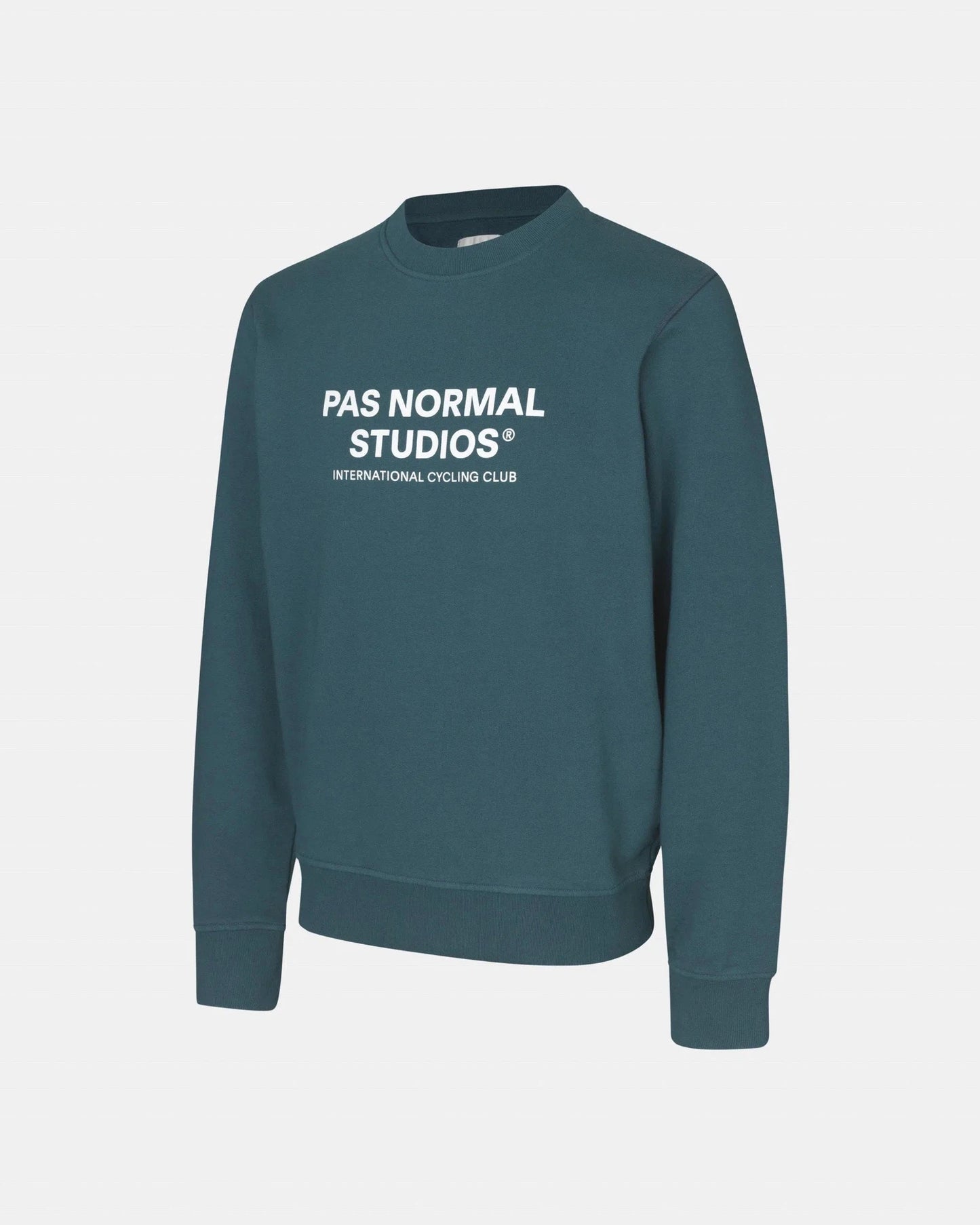 PAS NORMAL STUDIOS Off Race Logo Sweatshirt - Teal