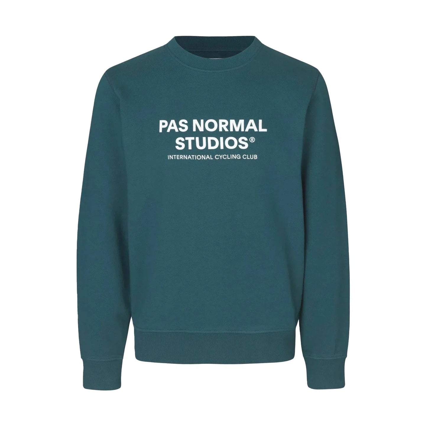 PAS NORMAL STUDIOS Off Race Logo Sweatshirt - Teal